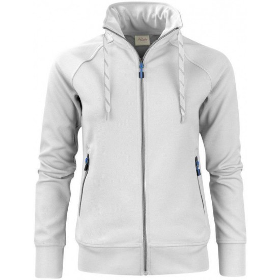 Світшот на блискавці жіночий Printer Jog RSX білий - 2262064100S