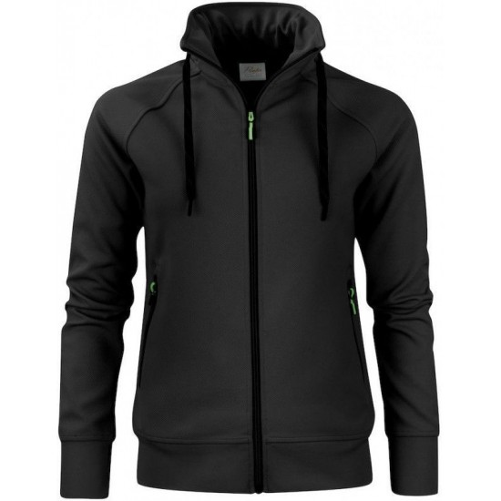 Світшот на блискавці жіночий Printer Jog RSX чорний - 2262064900XS