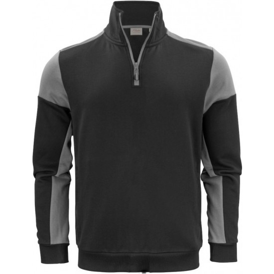 Світшот з коміром стійкою Printer Prime чорний/антрацит - 22620699093M