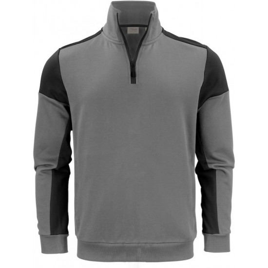 Світшот з коміром стійкою Printer Prime антрацит/чорний - 22620699390XXL