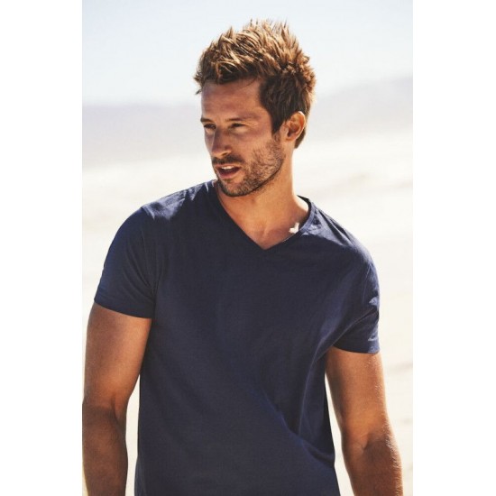 Футболка чоловіча Printer Heavy V кобальт - 2264024616M