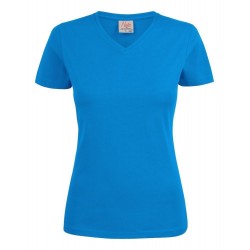 Футболка жіноча Printer Heavy V синій океан - 2264025632S