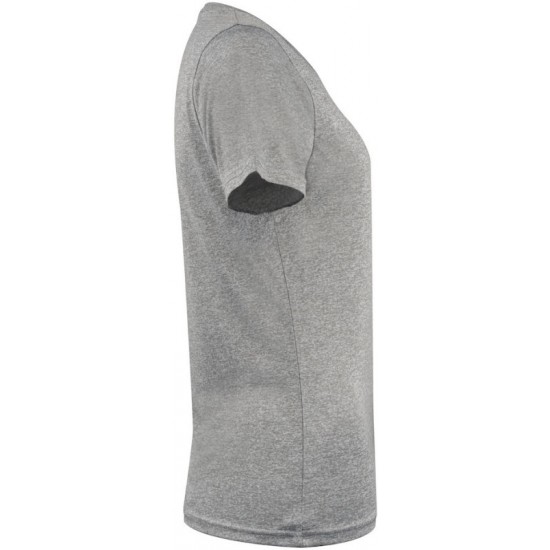 Футболка жіноча Printer Run меланжевий сірий - 2264026134XS