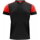 Двоколірна футболка чоловіча Printer Prime T червоний - 226403090403XL