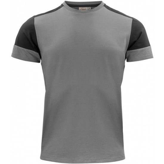 Двоколірна футболка чоловіча Printer Prime T антрацит/чорний - 22640309390XXL