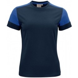 Двоколірна футболка жіноча Printer Prime T синій - 22640316053S