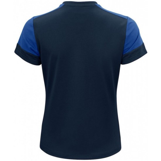 Двоколірна футболка жіноча Printer Prime T синій - 22640316053M