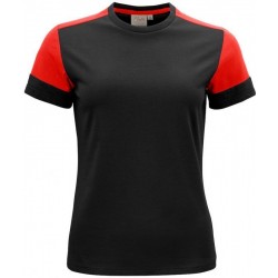 Двоколірна футболка жіноча Printer Prime T червоний - 22640319040XL