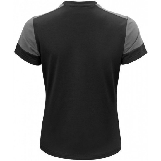 Двоколірна футболка жіноча Printer Prime T чорний/антрацит - 22640319093M