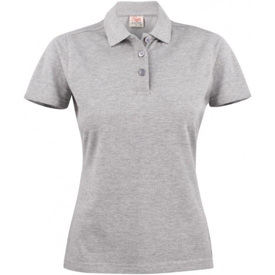 Футболка поло жіноча Printer Surf сірий-меланж - 2265009120M