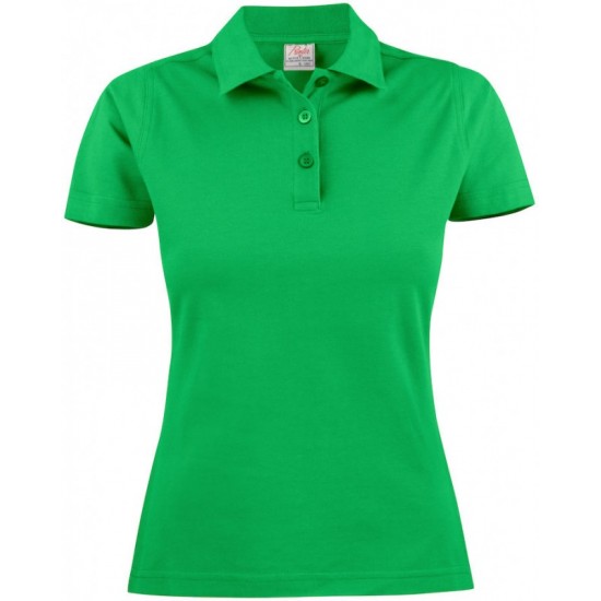 Футболка поло жіноча Printer Surf тепло-зелений - 2265009728M