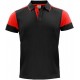 Двоколірна футболка поло чоловіча Printer Prime червоний - 226502490403XL