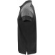 Двоколірна футболка поло чоловіча Printer Prime чорний/антрацит - 22650249093M