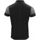 Двоколірна футболка поло чоловіча Printer Prime чорний/антрацит - 22650249093M