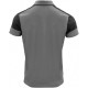 Двоколірна футболка поло чоловіча Printer Prime антрацит/чорний - 22650249390M