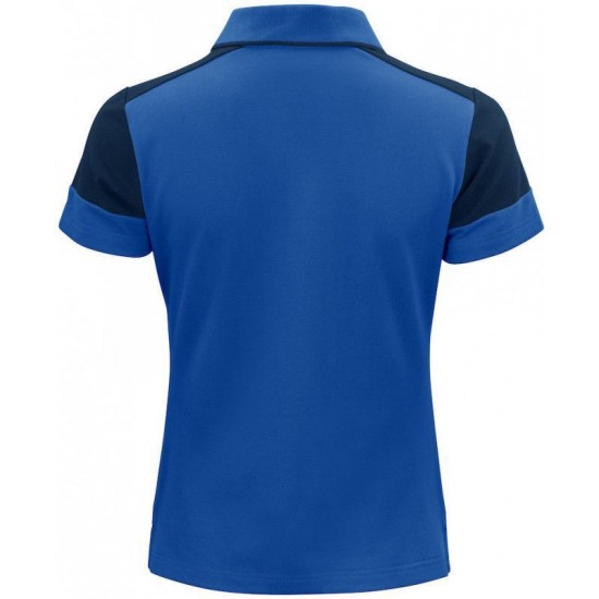 Двоколірна футболка поло жіноча Printer Prime темно-синій - 22650255360XL