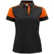 Двоколірна футболка поло жіноча Printer Prime помаранчевий - 22650259030L