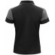 Двоколірна футболка поло жіноча Printer Prime чорний/антрацит - 22650259093L