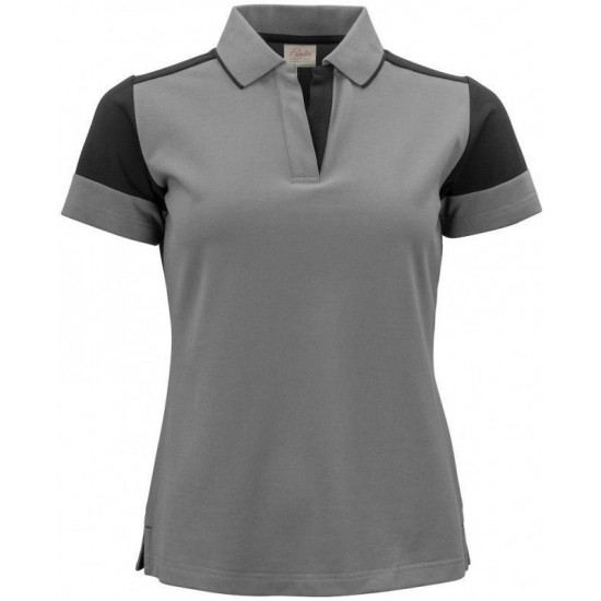 Двоколірна футболка поло жіноча Printer Prime антрацит/чорний - 22650259390L Двоколірна футболка поло жіноча Printer Prime антрацит/чорний - 22650259390L