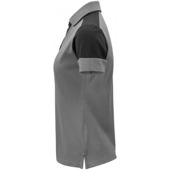 Двоколірна футболка поло жіноча Printer Prime антрацит/чорний - 22650259390L Двоколірна футболка поло жіноча Printer Prime антрацит/чорний - 22650259390L