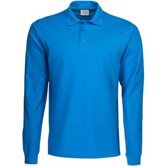 Лонгслів поло чоловічий Printer Surf Pro L/S синій океан - 22650266324XL