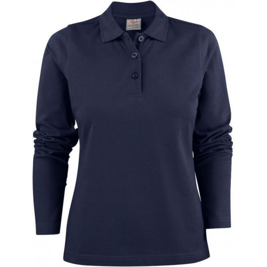 Лонгслів поло жіночий Printer Surf Pro L/S темно-синій - 2265027600XXL