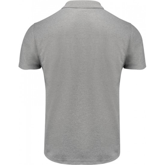 Футболка поло чоловіча Printer Smash меланжевий сірий - 2265028134XXL