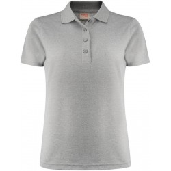 Футболка поло жіноча Printer Smash меланжевий сірий - 2265029134XS