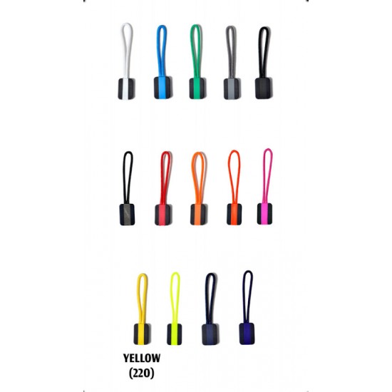 Пулер Printer Zipper Puller 4-Pak жовтий - 2269000220