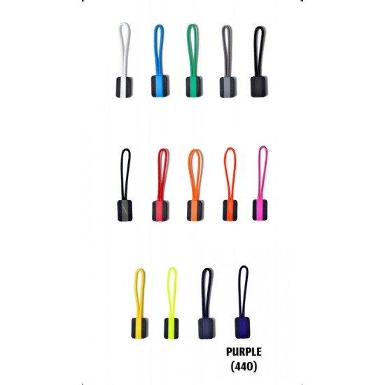 Пулер Printer Zipper Puller 4-Pak фіолетовий - 2269000440