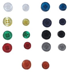 Ґудзики великі Printer Shirt Buttons Large червоний - 2269001400 Ґудзики великі Printer Shirt Buttons Large червоний - 2269001400