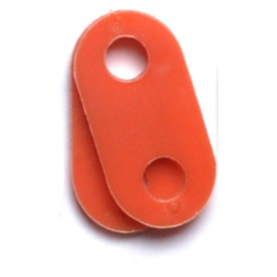 Стопери для шнурків Printer Drawstring Stoppers помаранчевий - 2269003305TUN