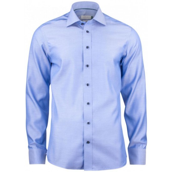 Сорочка чоловіча JH&Frost Green Bow 01 Slim Fit небесно-блакитний/темно-синій - 2900102560L