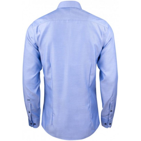 Сорочка чоловіча JH&Frost Green Bow 01 Slim Fit небесно-блакитний/темно-синій - 2900102560L