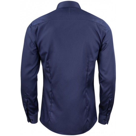 Сорочка чоловіча JH&Frost Green Bow 01 Slim Fit темно-синій - 2900102600XL