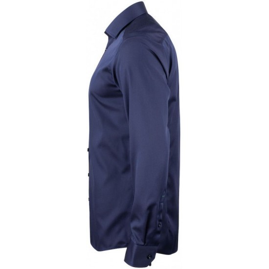 Сорочка чоловіча JH&Frost Green Bow 01 Slim Fit темно-синій - 2900102600XL