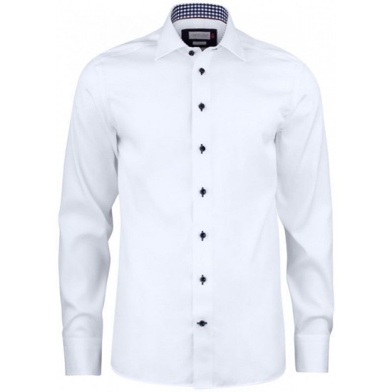 Сорочка чоловіча JH&Frost Red Bow 20 білий/темно-синій - 29020011066L