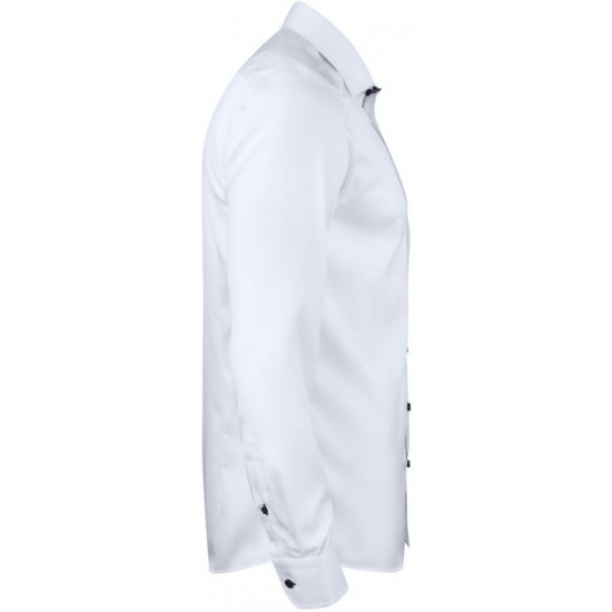 Сорочка чоловіча JH&Frost Red Bow 20 Slim Fit білий/темно-синій - 29020021066S Сорочка чоловіча JH&Frost Red Bow 20 Slim Fit білий/темно-синій - 29020021066S