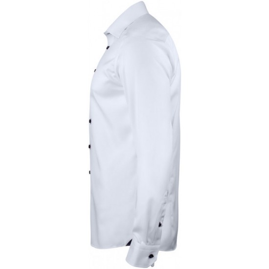 Сорочка чоловіча JH&Frost Red Bow 20 Slim Fit білий/темно-синій - 29020021066S Сорочка чоловіча JH&Frost Red Bow 20 Slim Fit білий/темно-синій - 29020021066S