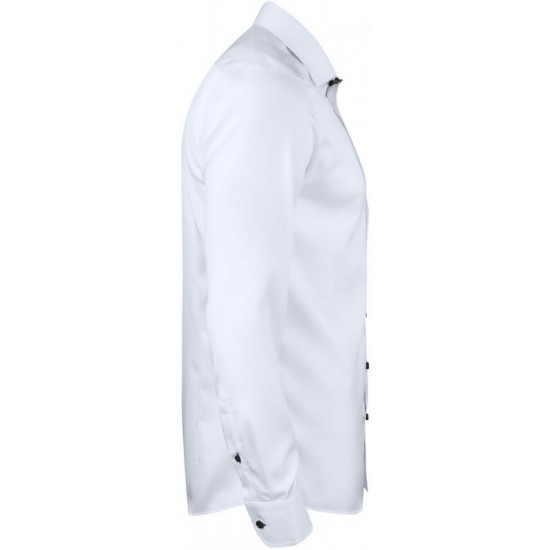 Сорочка чоловіча JH&Frost Red Bow 20 Slim Fit білий/чорний - 2902002109M Сорочка чоловіча JH&Frost Red Bow 20 Slim Fit білий/чорний - 2902002109M