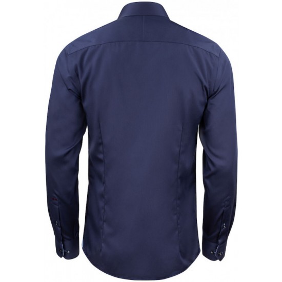 Сорочка чоловіча JH&Frost Red Bow 20 Slim Fit темно-синій - 2902002605M