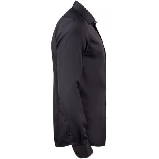 Сорочка чоловіча JH&Frost Red Bow 20 Slim Fit чорний/червоний - 2902002904M Сорочка чоловіча JH&Frost Red Bow 20 Slim Fit чорний/червоний - 2902002904M