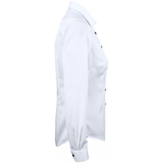 Сорочка жіноча JH&Frost Red Bow 20 білий/темно-синій - 290200310663XL