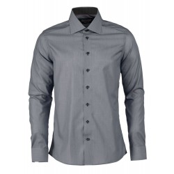 Сорочка чоловіча JH&Frost Red Bow 24 Regular Fit смугастий сірий - 2902401951M