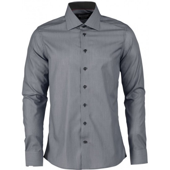 Сорочка чоловіча JH&Frost Red Bow 24 Slim Fit сірий смугастий - 2902402951XS