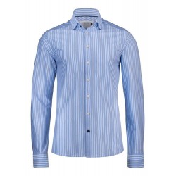 Сорочка чоловіча JH&Frost Indigo Bow 34 Regular Fit денім - 2903401550XL