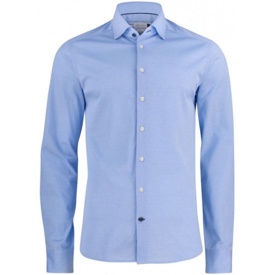 Сорочка чоловіча JH&Frost Indigo Bow 34 Slim Fit світло-синій - 2903402500XL