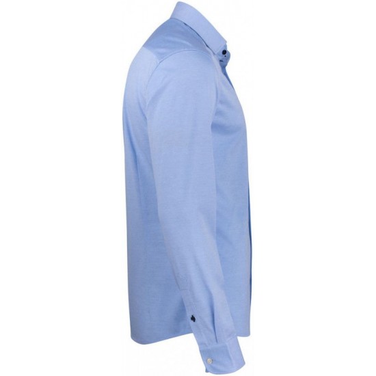 Сорочка чоловіча JH&Frost Indigo Bow 34 Slim Fit світло-синій - 2903402500XL