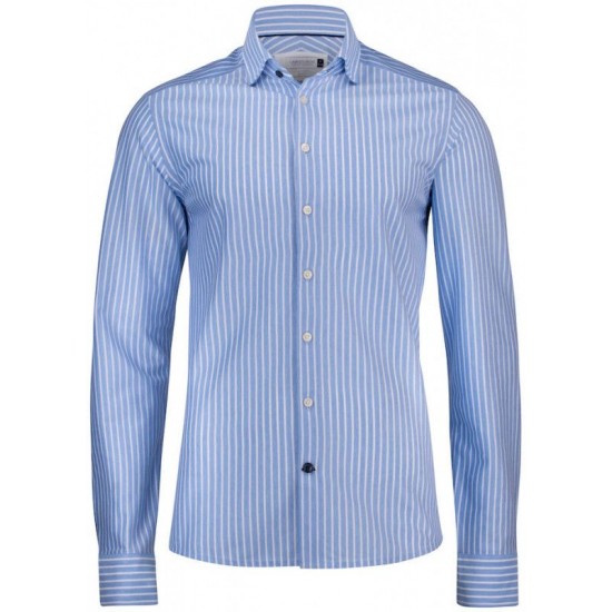 Сорочка чоловіча JH&Frost Indigo Bow 34 Slim Fit денім - 2903402550M