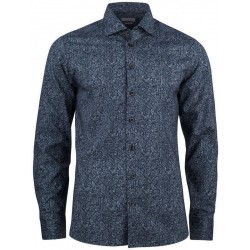 Сорочка чоловіча з візерунком пейслі JH&Frost Indigo Bow 37 Regular Fit синій - 2903701601L